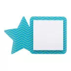 CreaStick Fridge Xmas B blanc  Magnet, étoile 