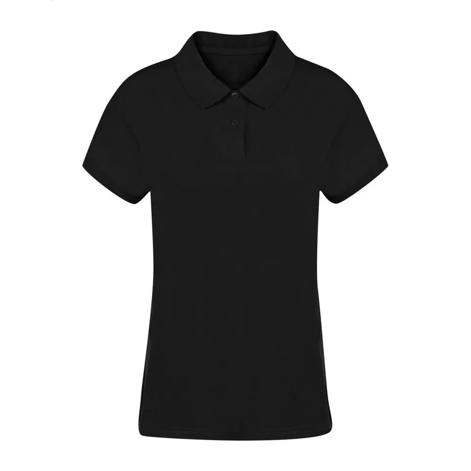 Ulian zwart  dames poloshirt M