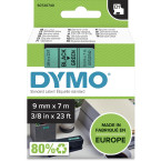 Dymo D1 ruban 9 mm, noir...