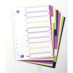OXFORD MyColour tabbladen,...