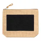 Gred black  cosmetic bag 