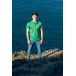 Noran green  RPET polo shirt XL
