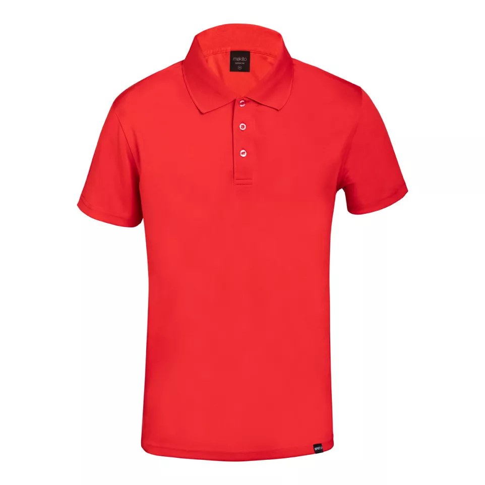 Noran red  RPET polo shirt XL