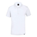 Noran white  RPET polo shirt XXL