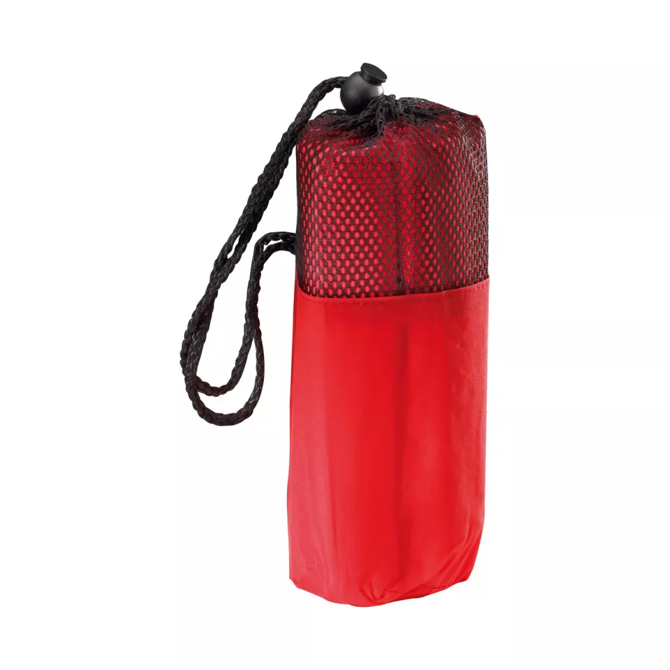 Drizzle rood  poncho 