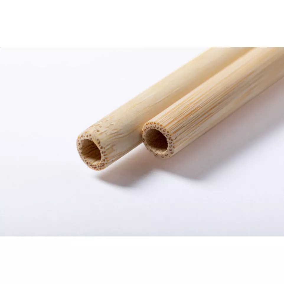 Piltu natural  bamboo straw set 