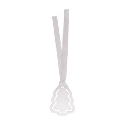 Lappmark silver  bookmark, Christmas tree 