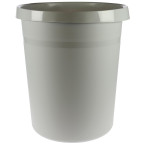 Han corbeille à papier gris