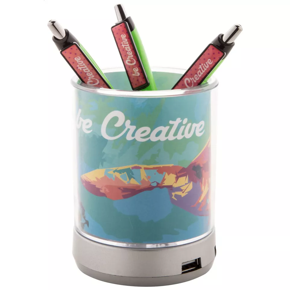 Tobi transparent  pot à crayons 