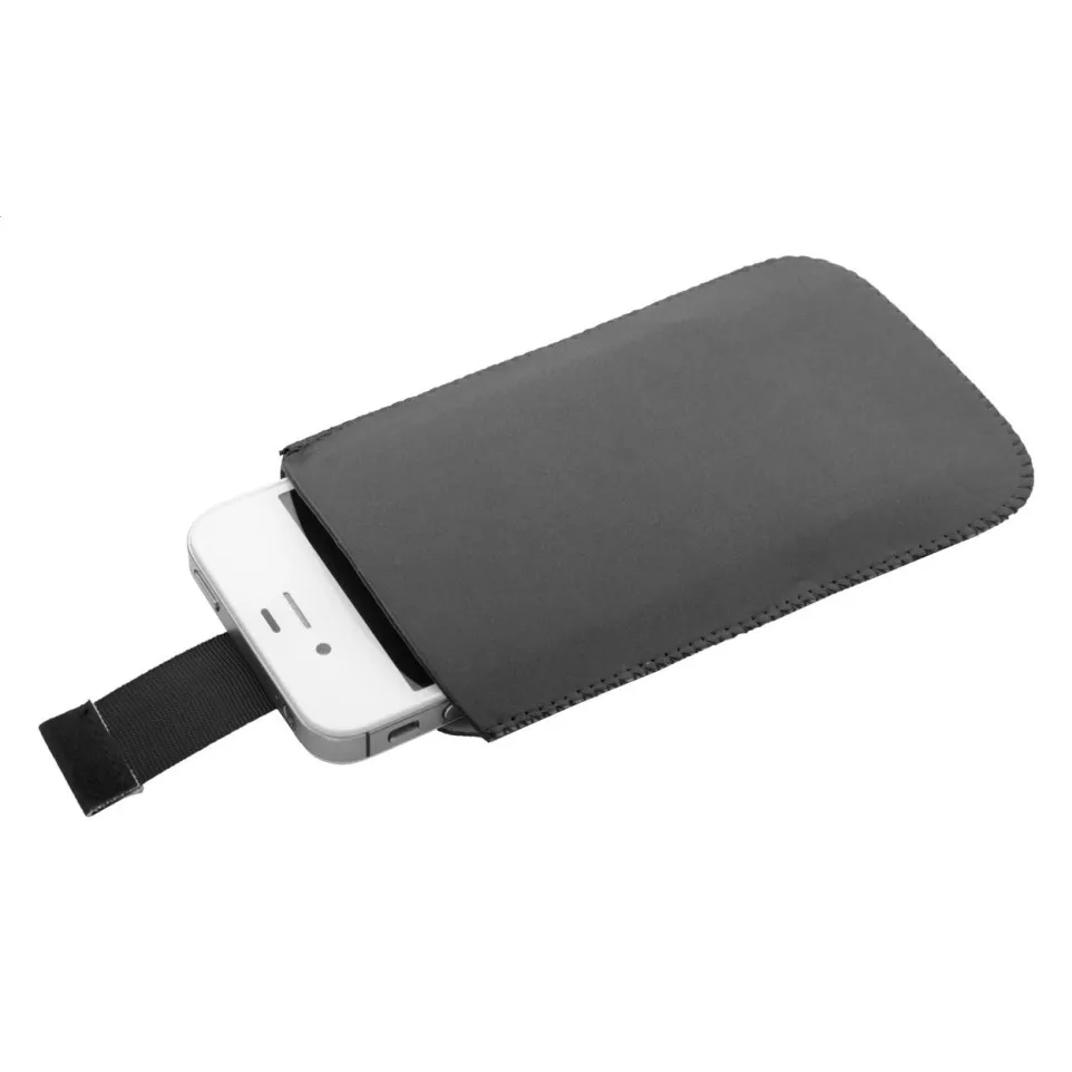 Momo zwart  mobiele telefoon hoesje 