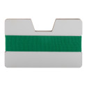 StriCard green white card holder wallet 