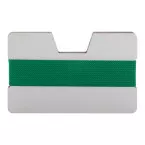 StriCard green white card holder wallet 