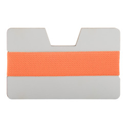 StriCard orange white card holder wallet 