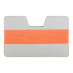 StriCard orange white card holder wallet 