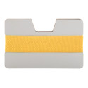 StriCard yellow white card holder wallet 