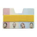StriCard yellow white card holder wallet 