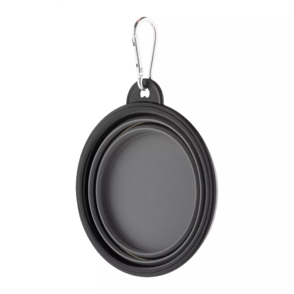 Chappy grey  dog bowl 