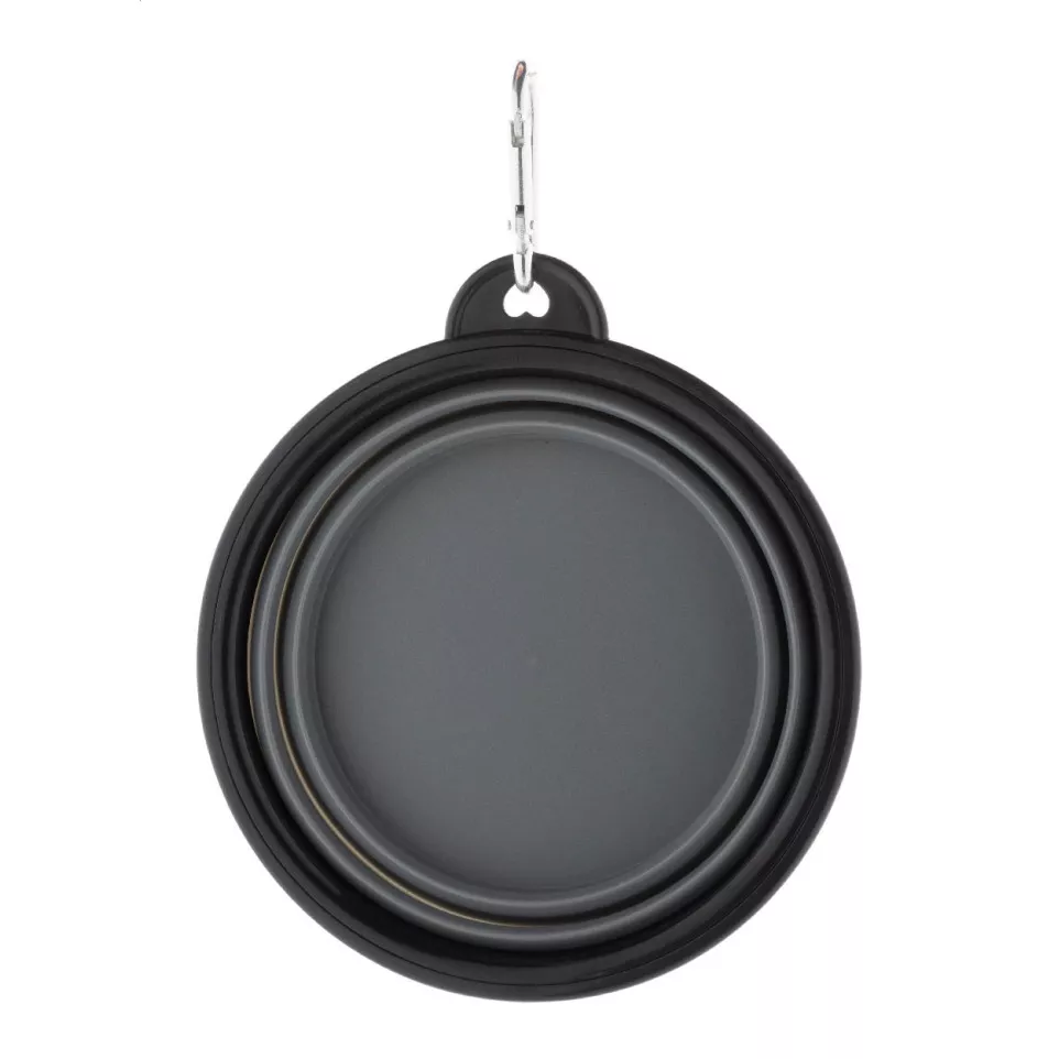 Chappy grey  dog bowl 