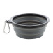 Chappy grey  dog bowl 