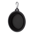 Chappy black  dog bowl 