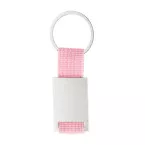 Poxil rose silver keyring 