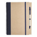 Platanus A5 dark blue natural notebook 