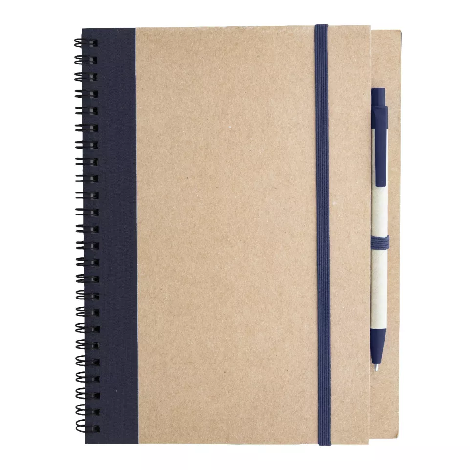 Platanus A5 dark blue natural notebook 