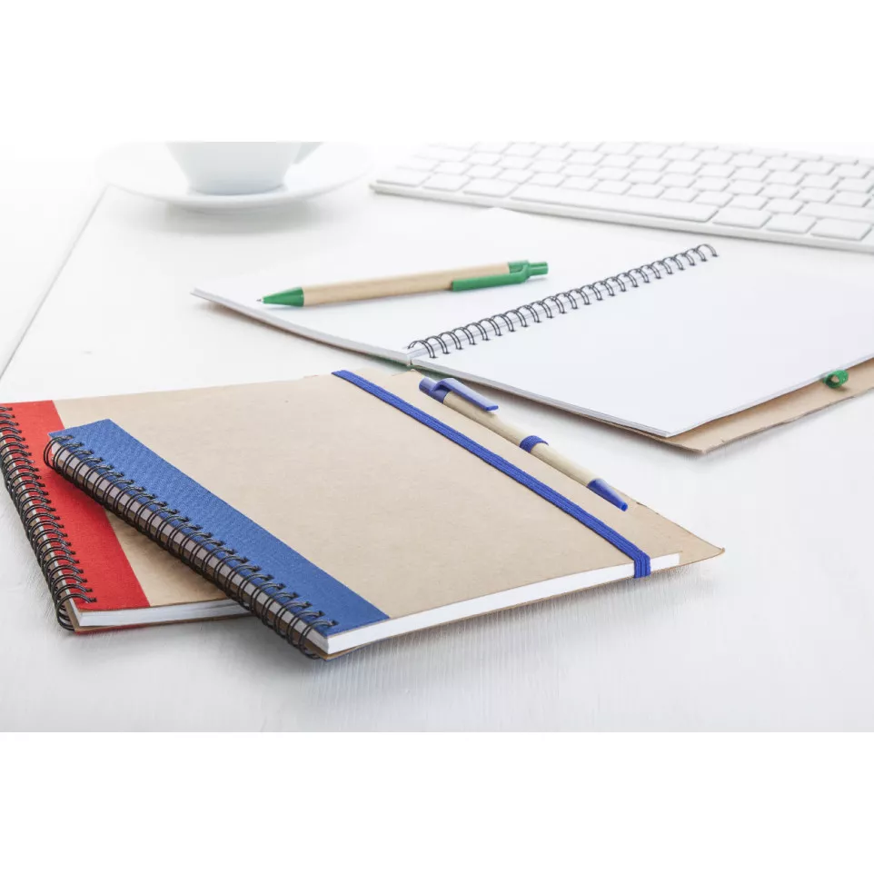 Platanus A5 dark blue natural notebook 