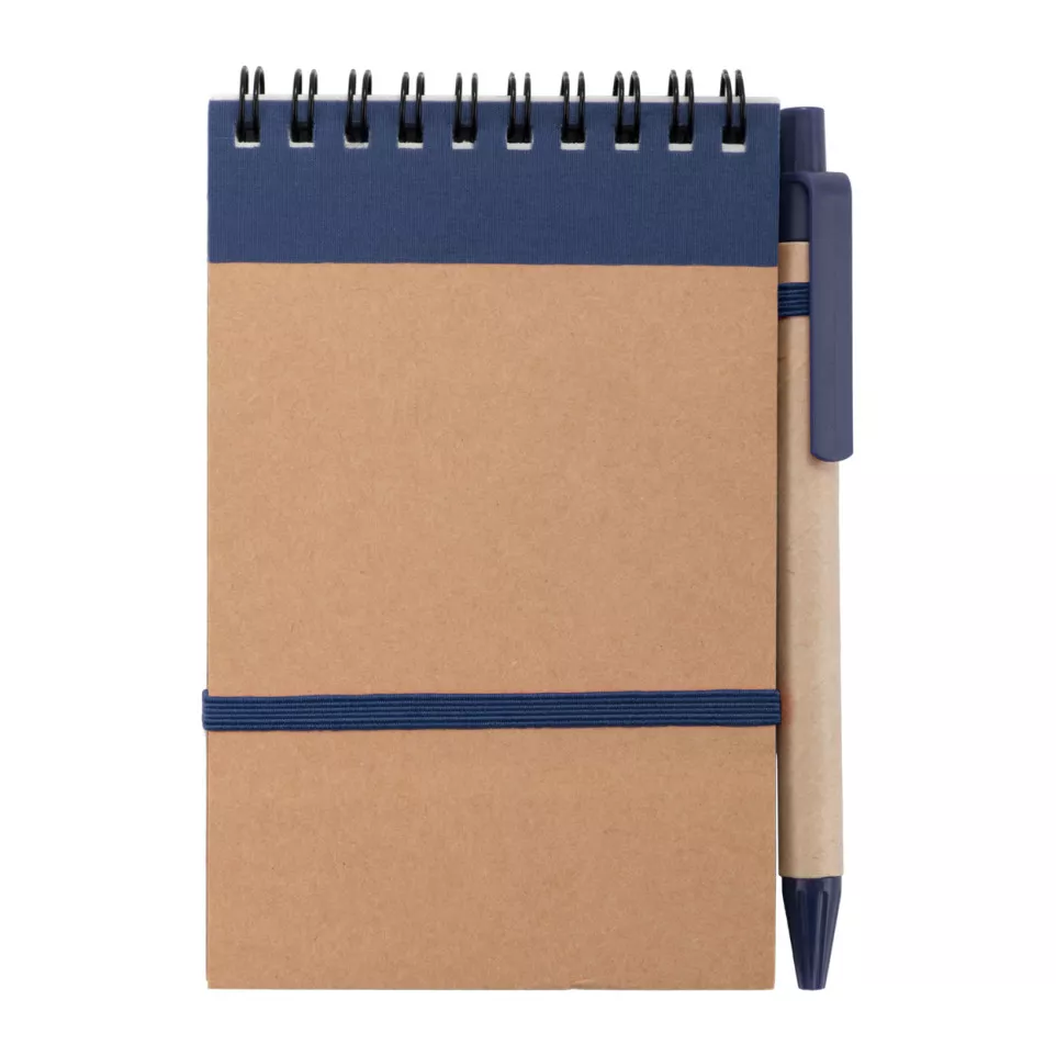 Platanus A6 dark blue natural notebook 
