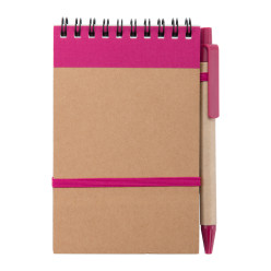 Platanus A6 pink natural notebook 