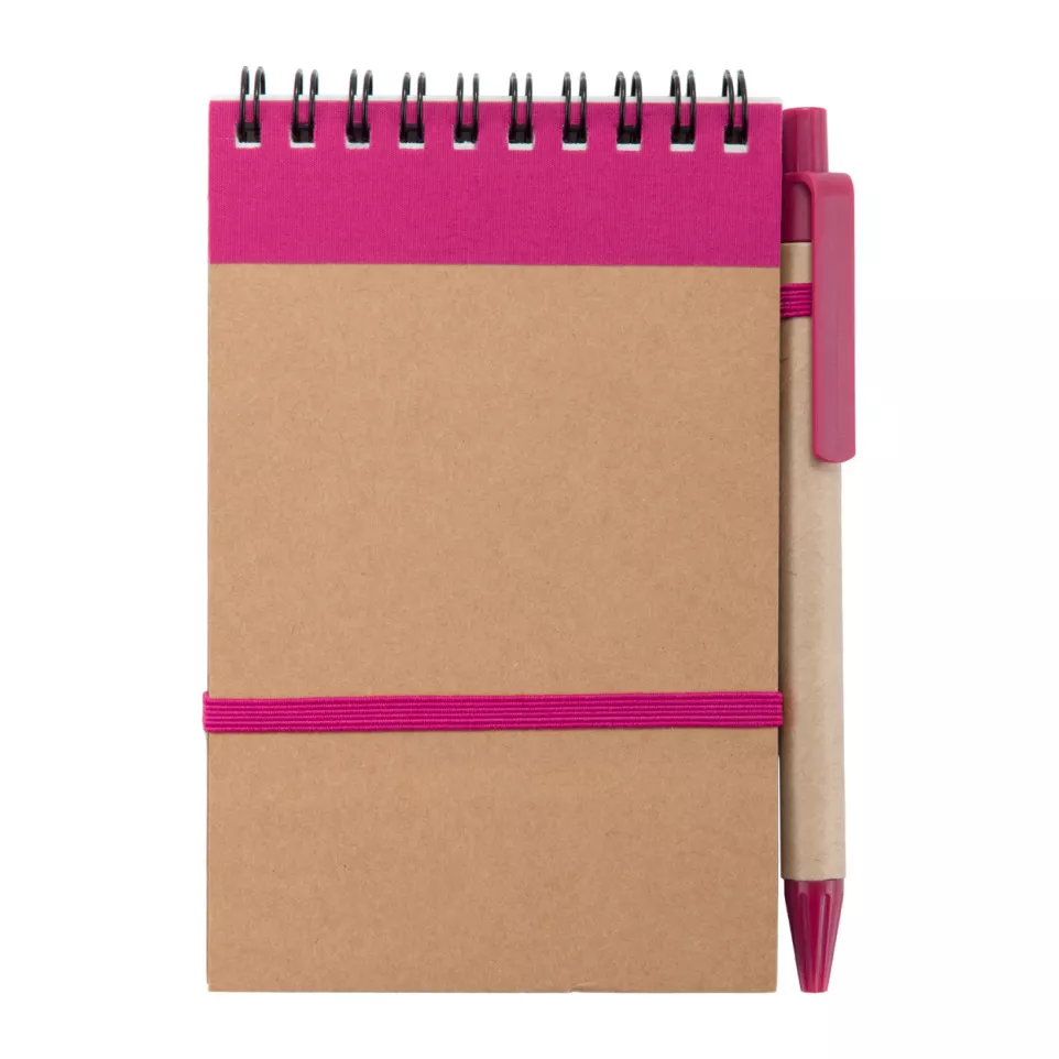 Platanus A6 pink natural notebook 