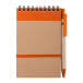Platanus A6 orange natural notebook 