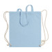 Holbery licht blauw  trekkoord tas 