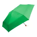 Miniboo vert  Parapluie pliant en RPET 