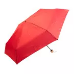 Miniboo rouge  Parapluie pliant en RPET 