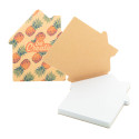 CreaStick House Eco natural  custom sticky notepad 