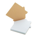 CreaStick House Eco natural  custom sticky notepad 
