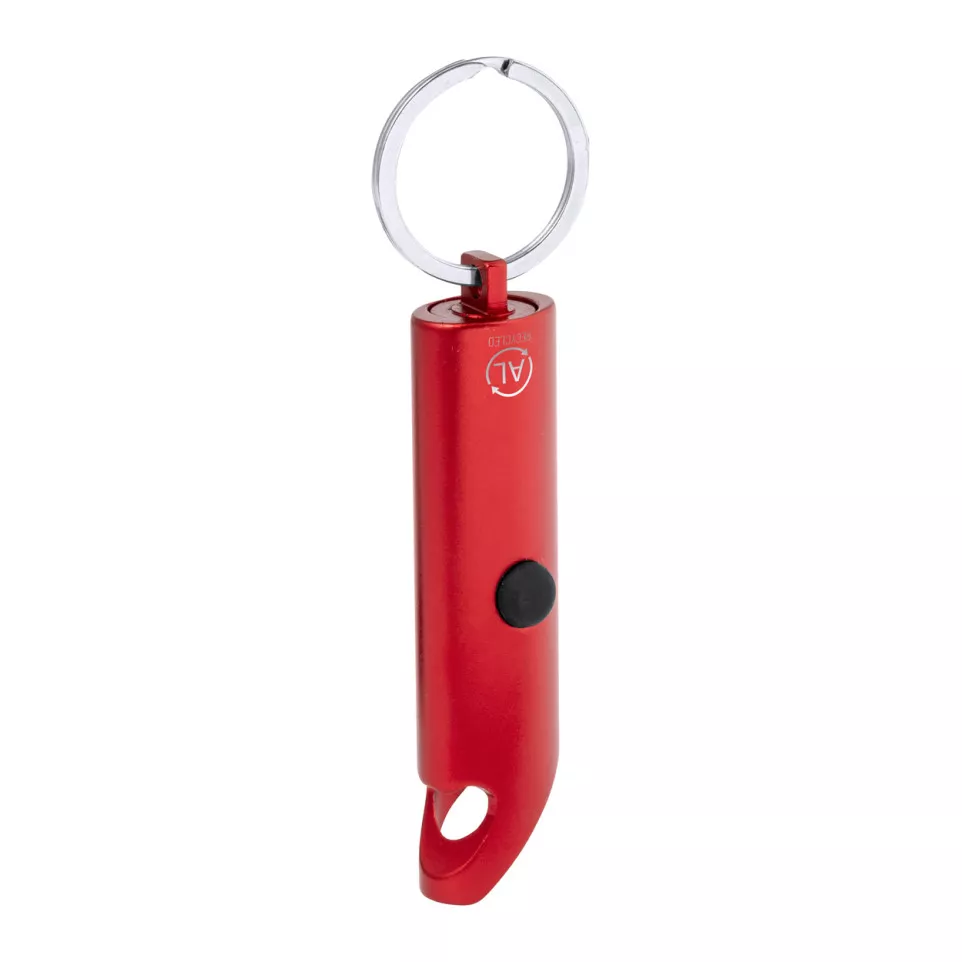 Rutto red  bottle opener flashlight 