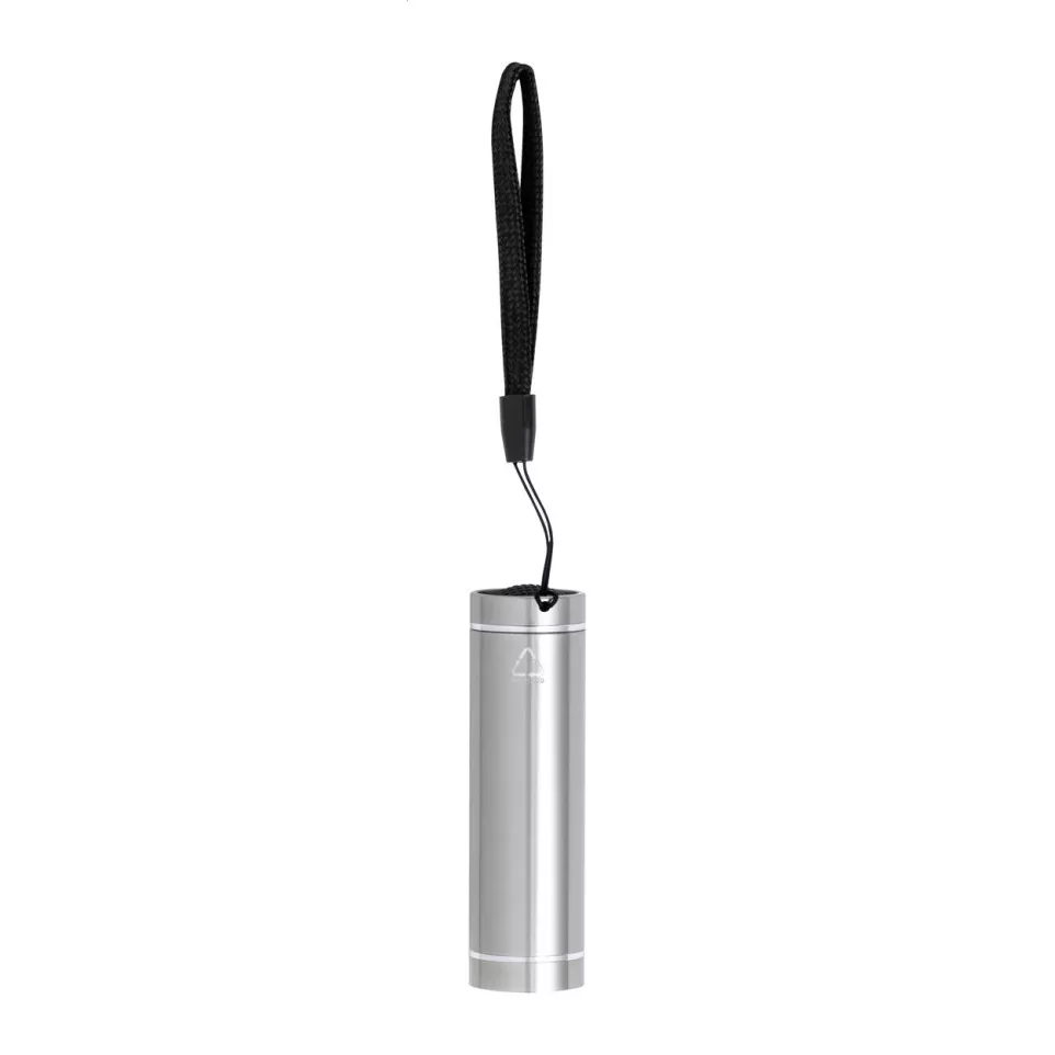 Alurex argenté  Lampe torche  