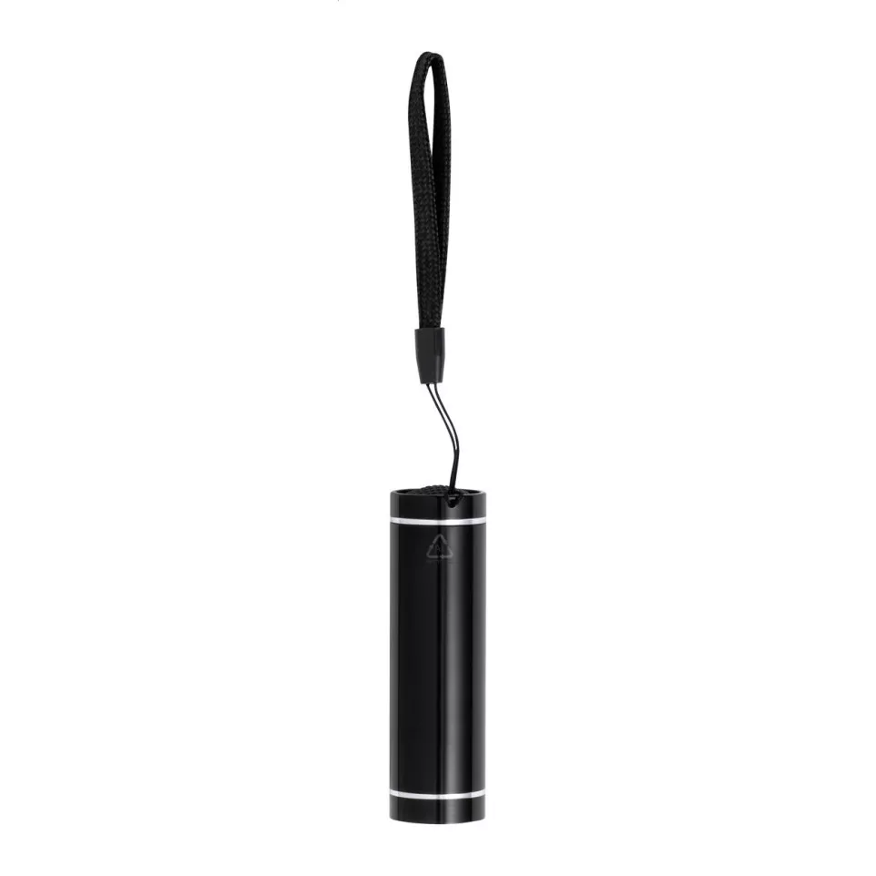 Alurex noir  Lampe torche  