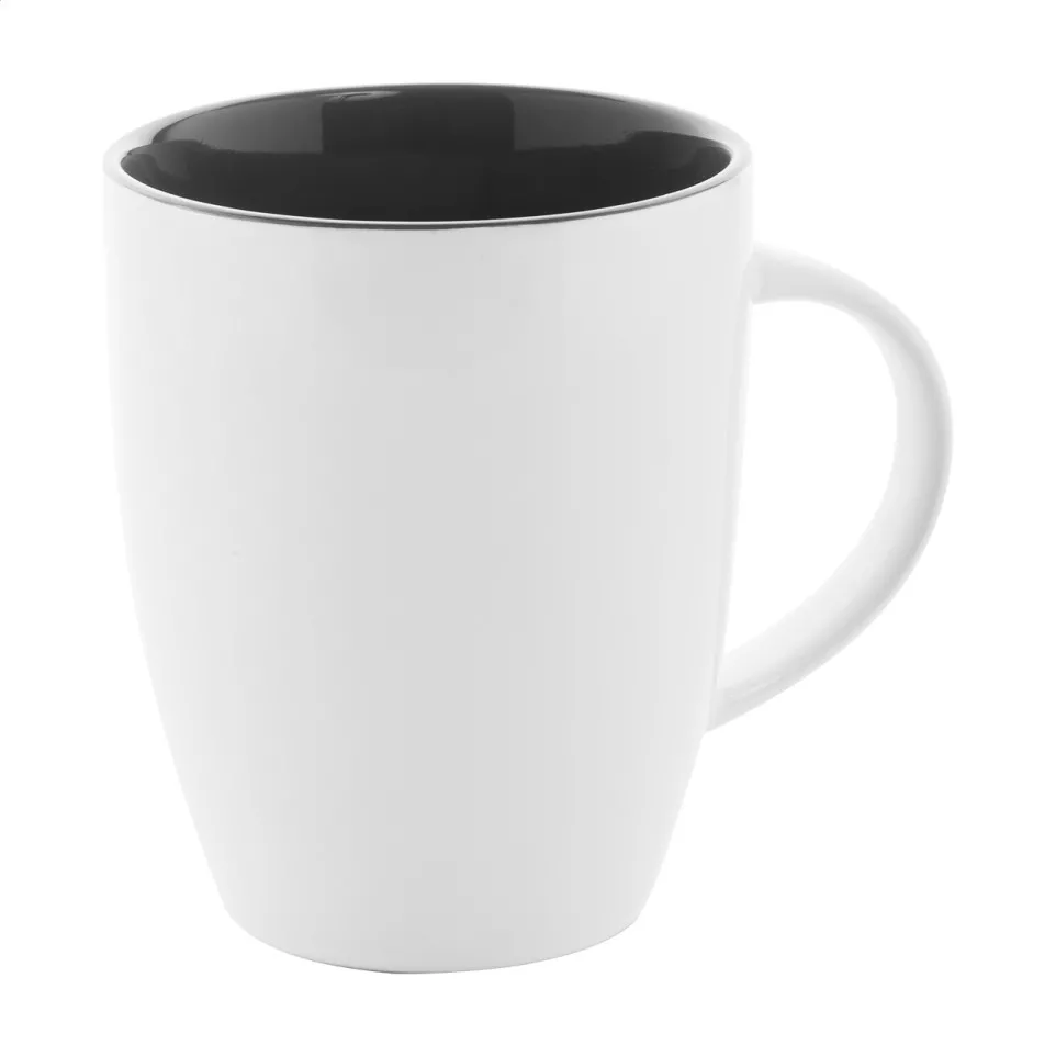 Maia black white mug 