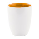 Maia orange white mug 