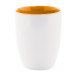 Maia orange white mug 