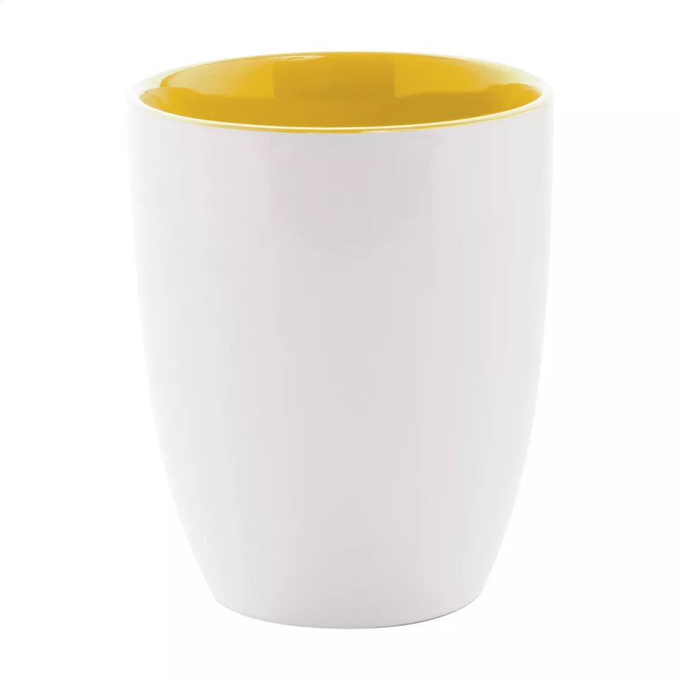 Maia jaune blanc mug  