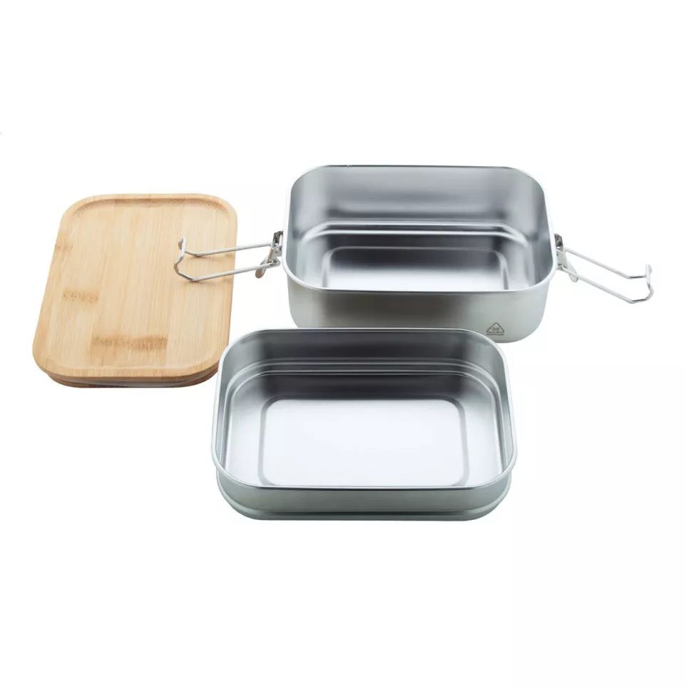 Kotetsu silver  lunch box 