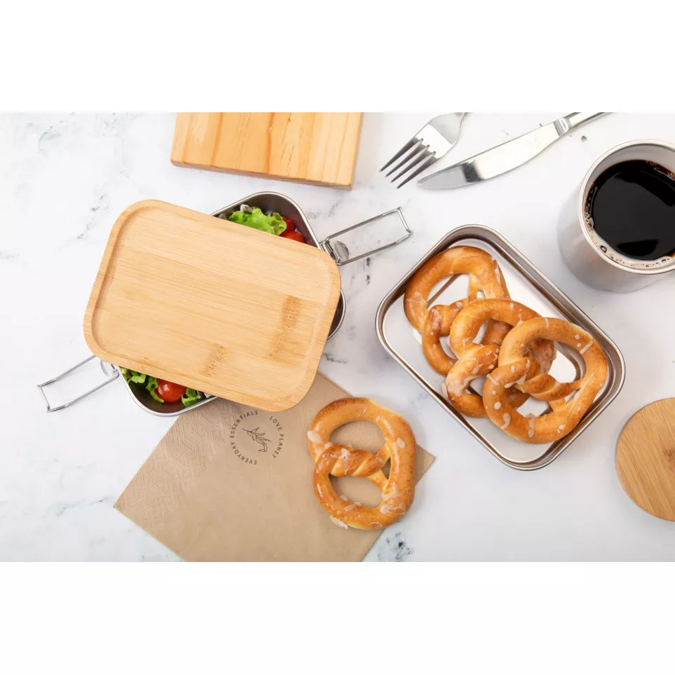 Kotetsu zilver  lunchbox 