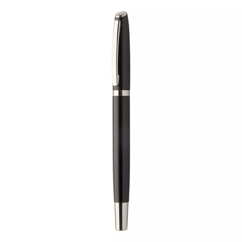 Redivi noir  parure stylo métal 
