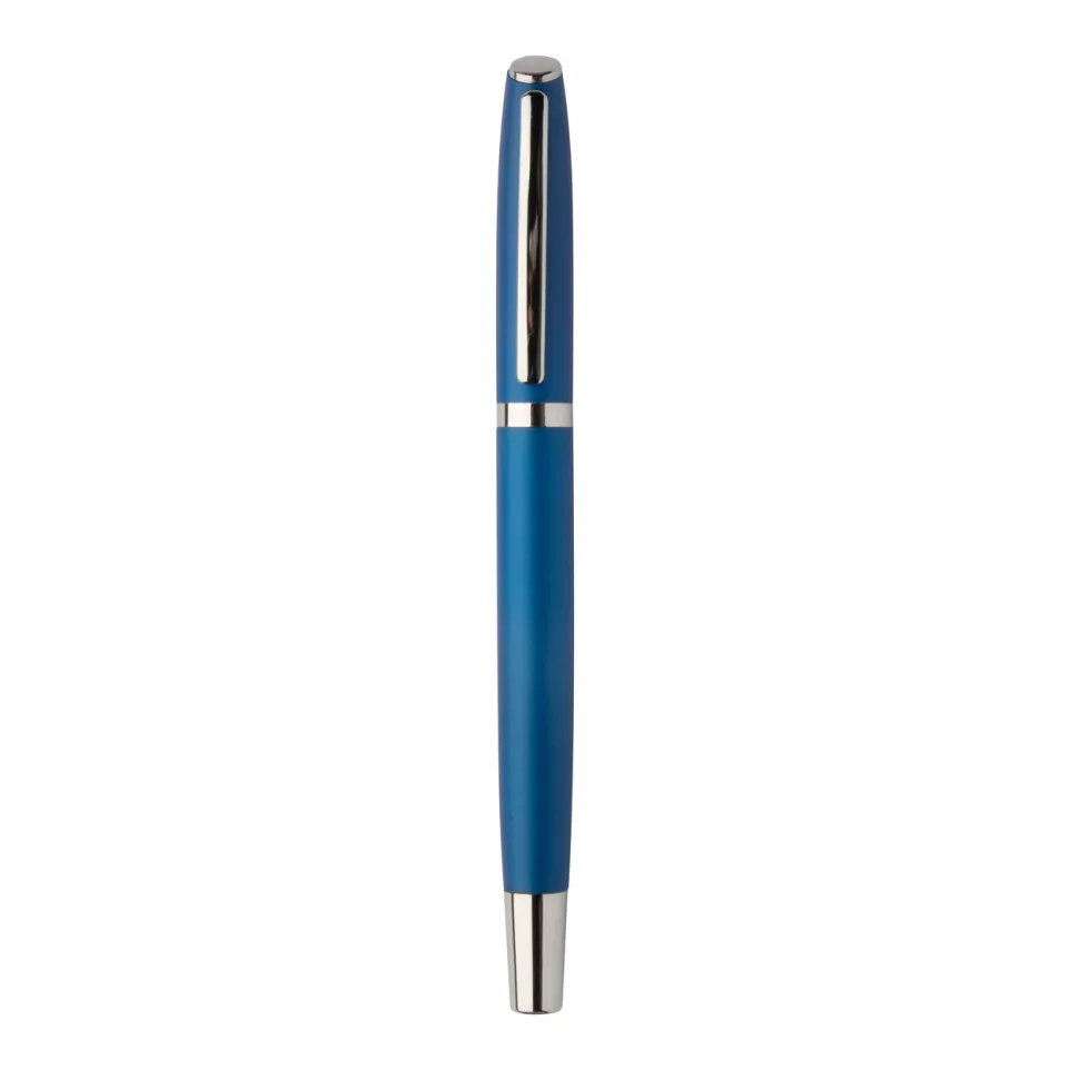 Redivi bleu  parure stylo métal 