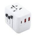 Jetsetter Plus blanc  Adaptateur univsersel 