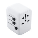 Jetsetter Plus white  travel adapter 